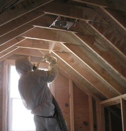 Pensacola FL attic spray foam insulation